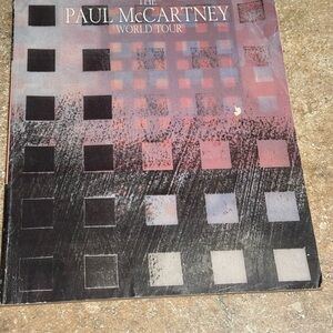 The Paul McCartney 1989 World Tour Program Beatles Live Concert Collectible
